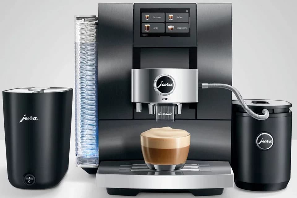 JURA Kaffeevollautomat 15609 Z10 (EB), Aluminium Black, 51 Spezialitäten, Touch, Light & Cold Brew - Thumbnail 5