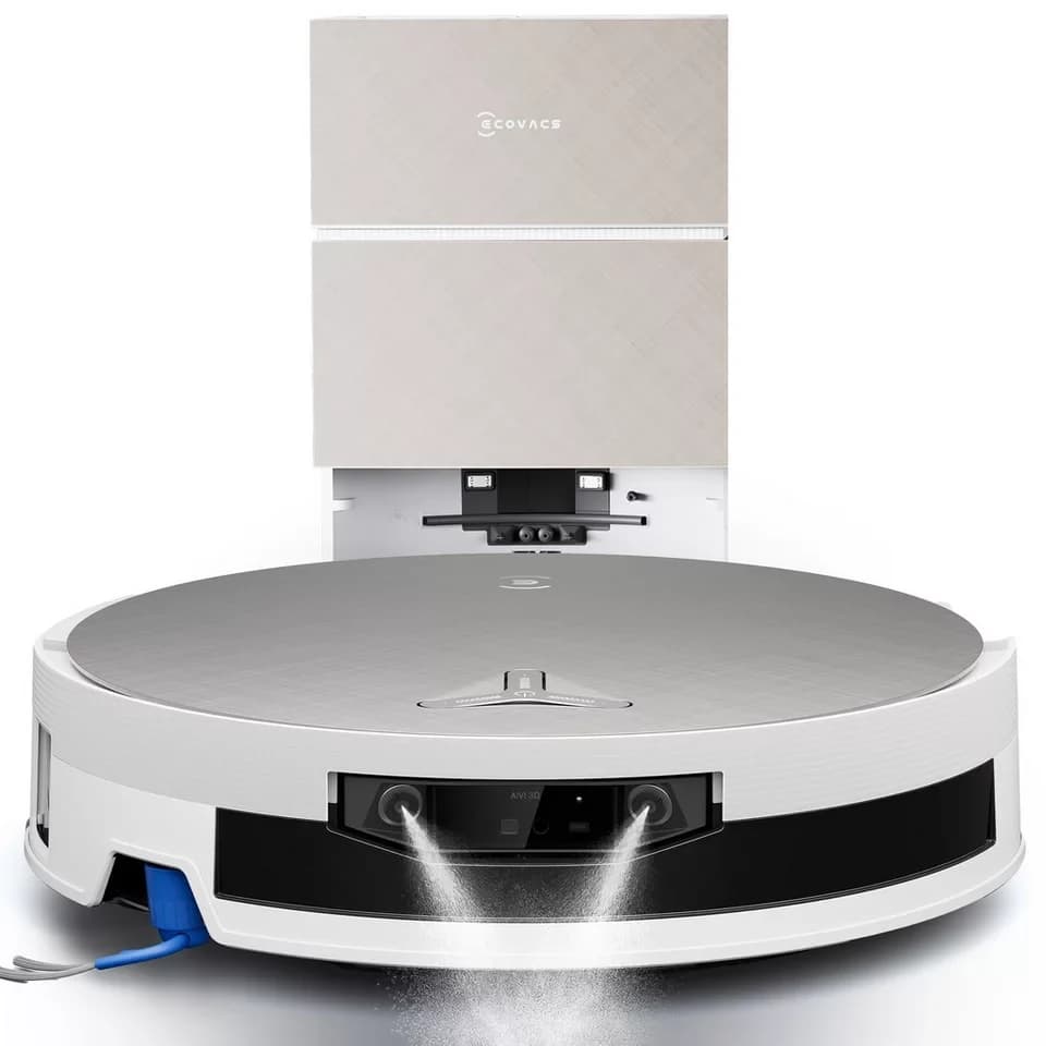 ECOVACS Saugroboter DEEBOT X12 PRO OMNI, 110 W, beutellos, FocusJet Fleckentechnologie, 22.000 Pa Saugleistung - Thumbnail 10