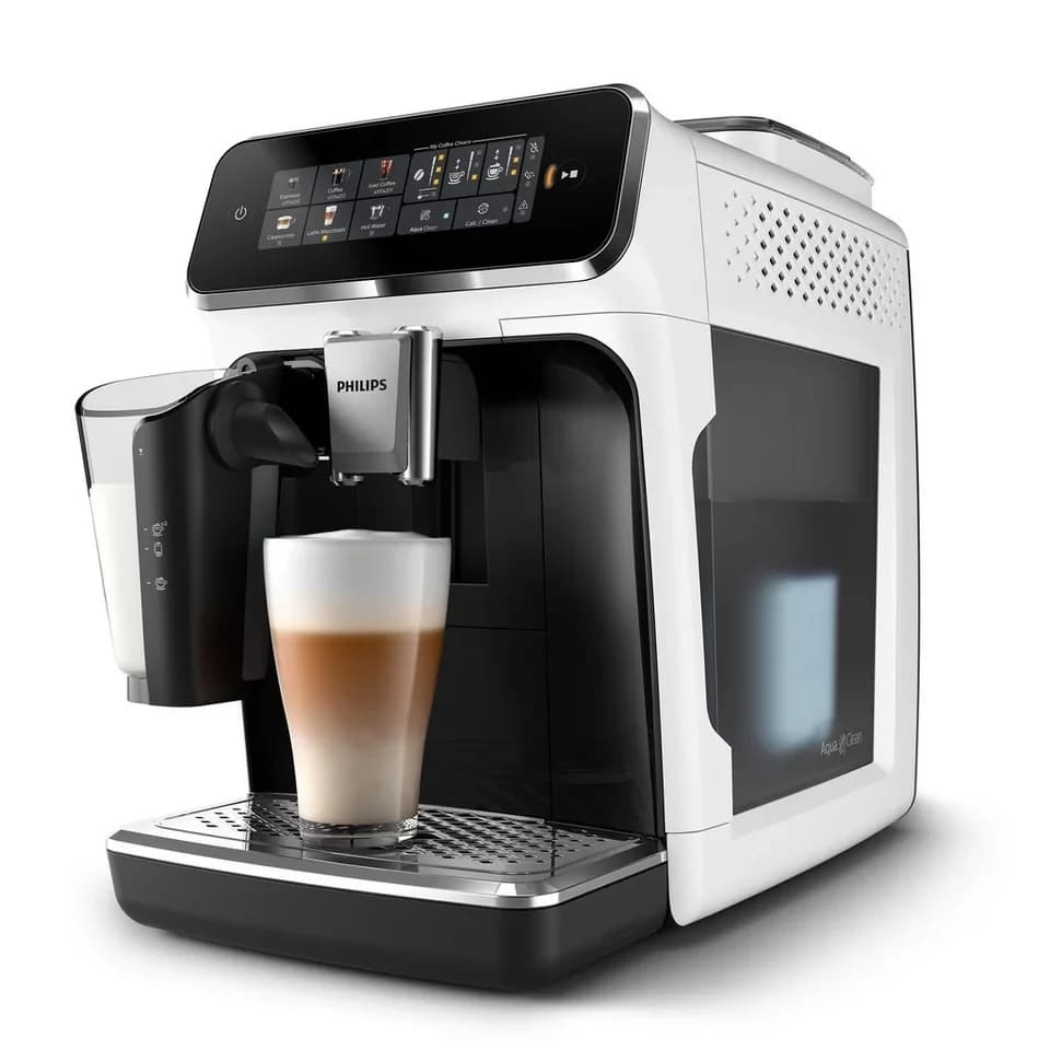 Philips Kaffeevollautomat EP3343/50 3300 Series, 6 Getränke (heiß oder eisgekühlt), LatteGo-Milchsystem, SilentBrew Technologie - Thumbnail 2