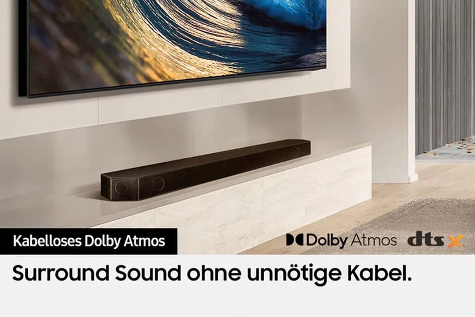 Samsung HW-Q995GD Soundbar 11.1.4 (Bluetooth, WLAN, 656 W) - Thumbnail 5