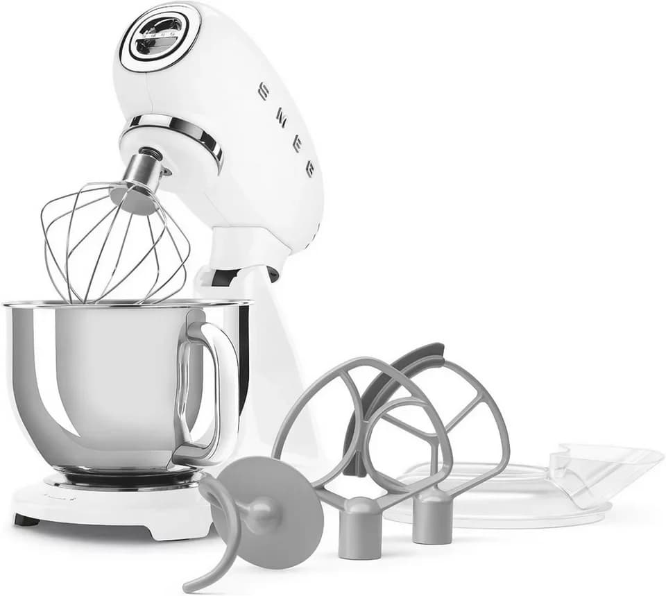 Smeg Küchenmaschine SMF05WHEU, 1000 W, 4,8 l Schüssel