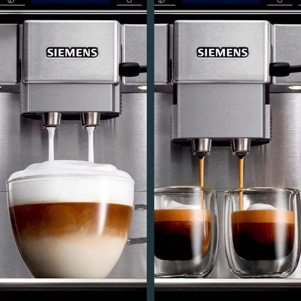 SIEMENS Kaffeevollautomat EQ6 plus s700 TE657503DE, Doppeltassenfunktion, Keramikmahlwerk, viele Kaffeespezialitäten, automatische Dampfreinigung, edelstahl - Thumbnail 5