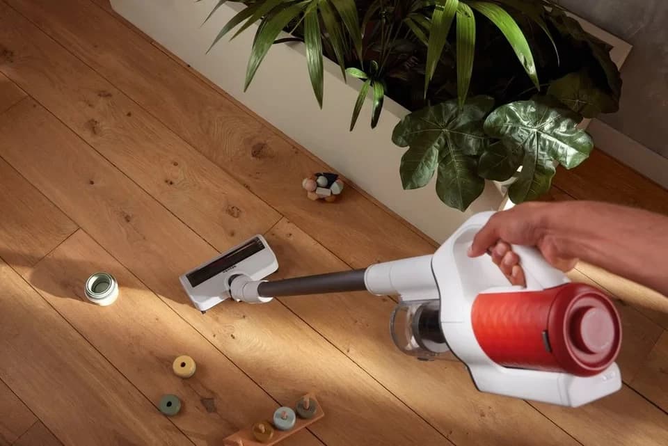 Miele Akku-Hand-und Stielstaubsauger Duoflex HX1 Akku Staubsauger, 2in1-Funktion, 3,15 kg leicht, 160 W, beutellos, Brilliantweiß Spacegrey Terrarot - Thumbnail 7