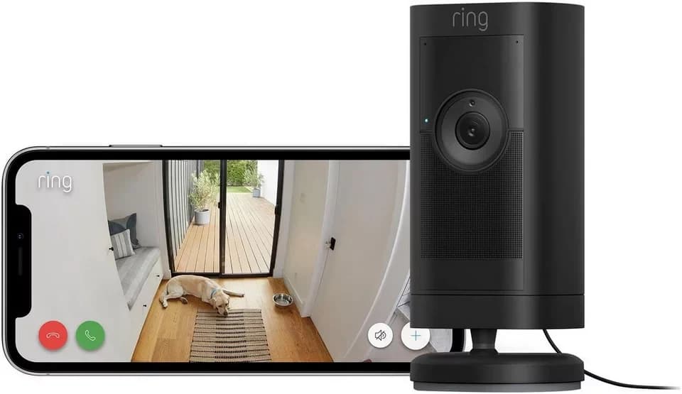 Ring Überwachungskamera Stick Up Cam Pro Netzstecker (Innenbereich, Außenbereich) - Thumbnail 3