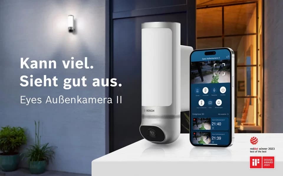 BOSCH Smart Home Kamera Smart Home Eyes II (Außenbereich) - Thumbnail 7