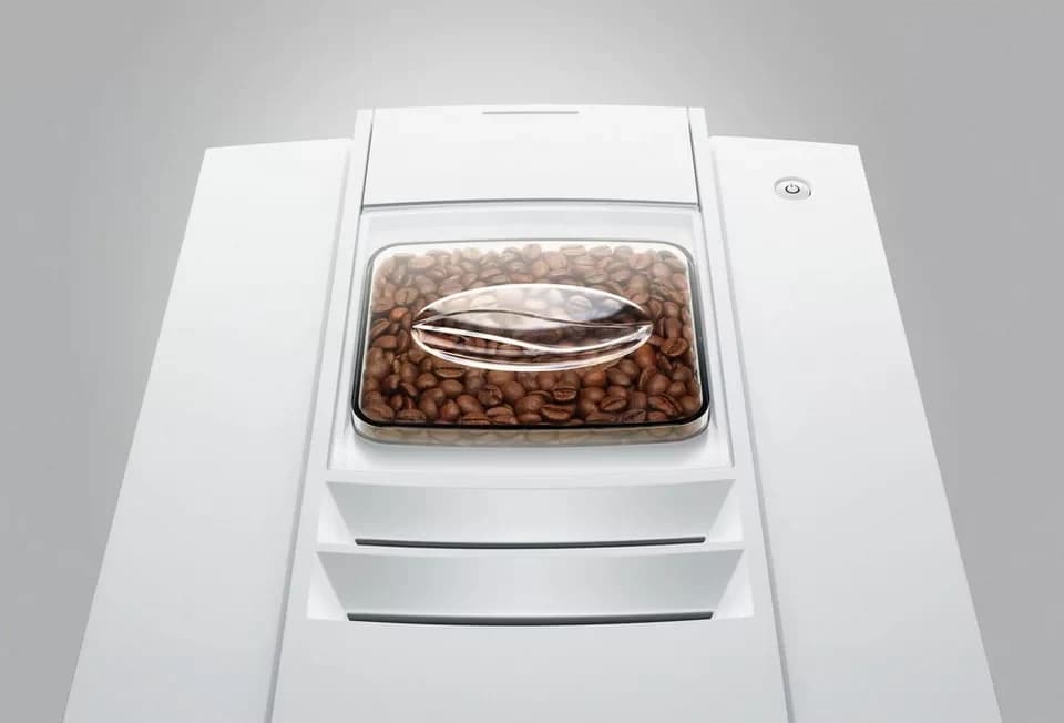 JURA Kaffeevollautomat 15433 E4 Piano White (EA) - Thumbnail 4
