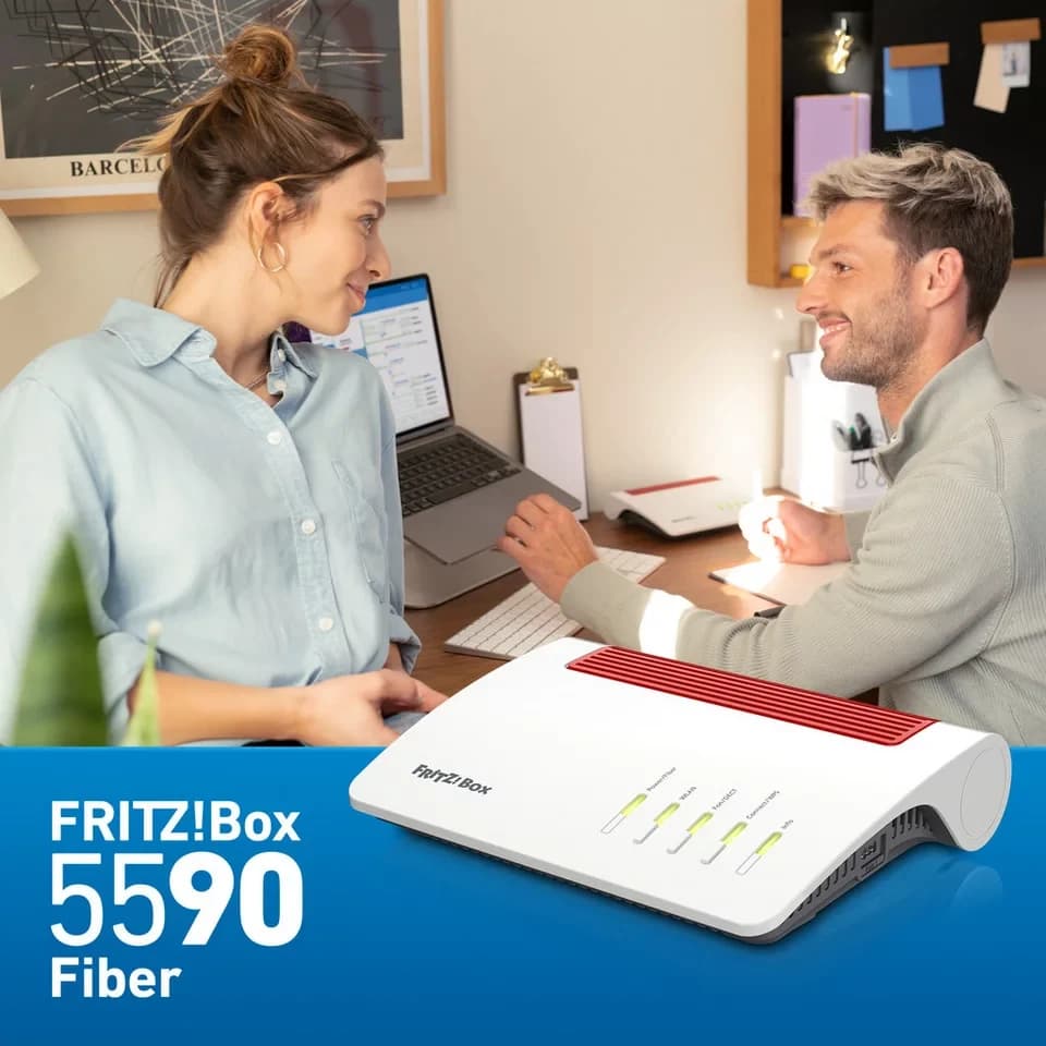 Fritz! FRITZ!Box 5590 Fiber WLAN-Router - Thumbnail 7