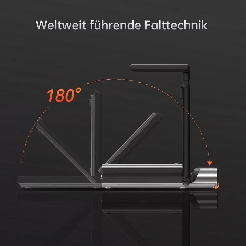 Kingsmith Laufband WalkingPad R3 Hybrid+ Klappbares Laufband, App Steuerung,Doppelfalttechnik,Manueller&automatischer Modus,1-12km/h - Thumbnail 7
