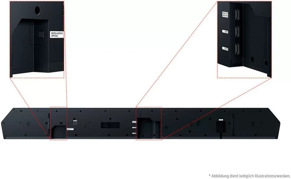 Samsung HW-Q995GF Q-Soundbar Soundbar 11.1.4 (Bluetooth, WLAN (WiFi), 40 W, 11.1.4-Kanal Subwoofer & Rücklautsprecher, Kabellos Dolby Atmos, DTS:X) - Thumbnail 3