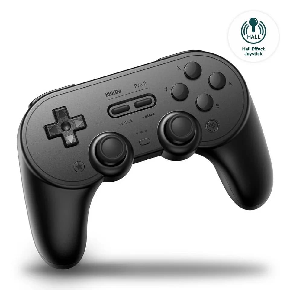 8bitdo Pro 2 Bluetooth Gamepad für Switch, PC, Android, Apple iOS, Windows Gaming-Controller