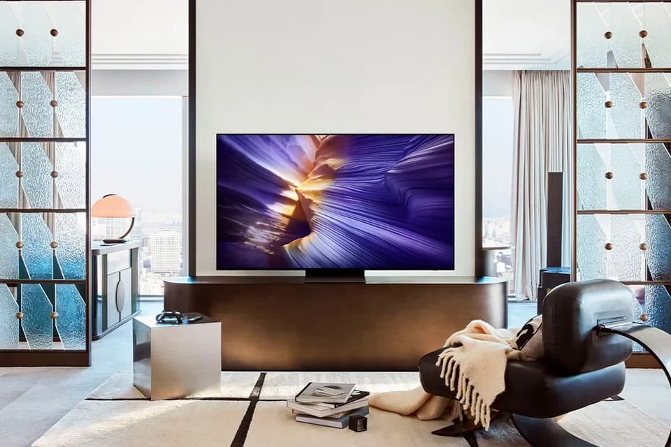 Samsung GQ65S90FAT OLED-Fernseher (163 cm/65 Zoll, 4K Ultra HD, Smart-TV, HDR+, Dolby Atmos & AI Sound, Gaming Hub, Upscaling Pro, bis zu 144Hz) - Thumbnail 10