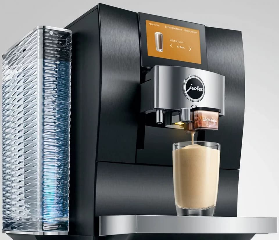 JURA Kaffeevollautomat 15609 Z10 (EB), Aluminium Black, 51 Spezialitäten, Touch, Light & Cold Brew - Thumbnail 10