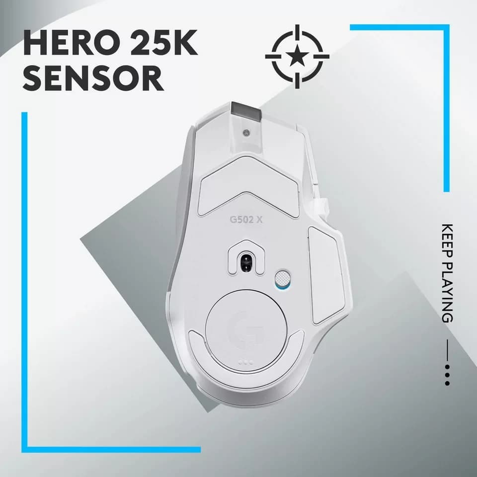Logitech G502 X Lightspeed Maus - Thumbnail 5