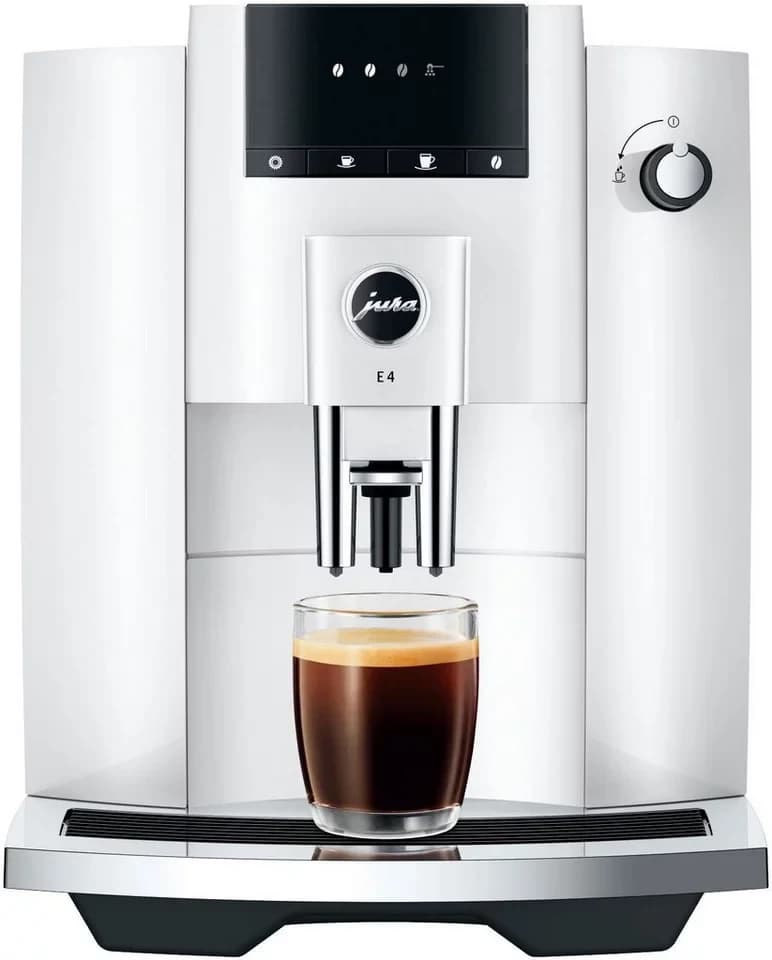 JURA Kaffeevollautomat 15433 E4 Piano White (EA) - Thumbnail 8