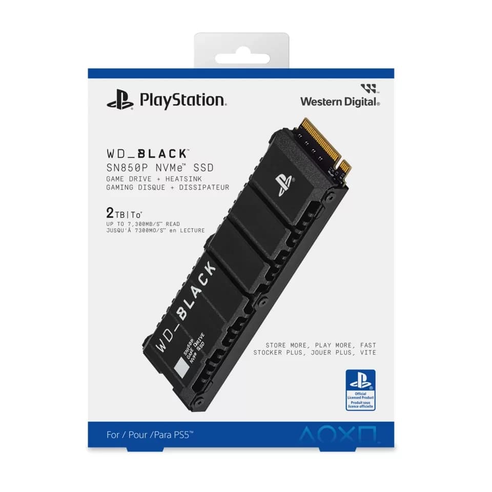 WD_Black SN850P interne SSD (2 TB), NVMe SSD, mit Heatsink - Thumbnail 5