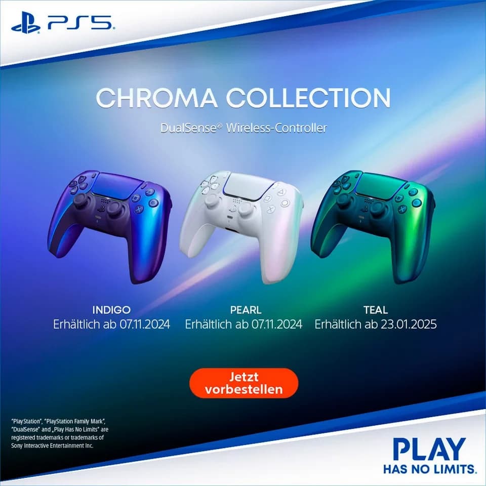 PlayStation 5 DualSense Chroma Collection Wireless-Controller - Thumbnail 7