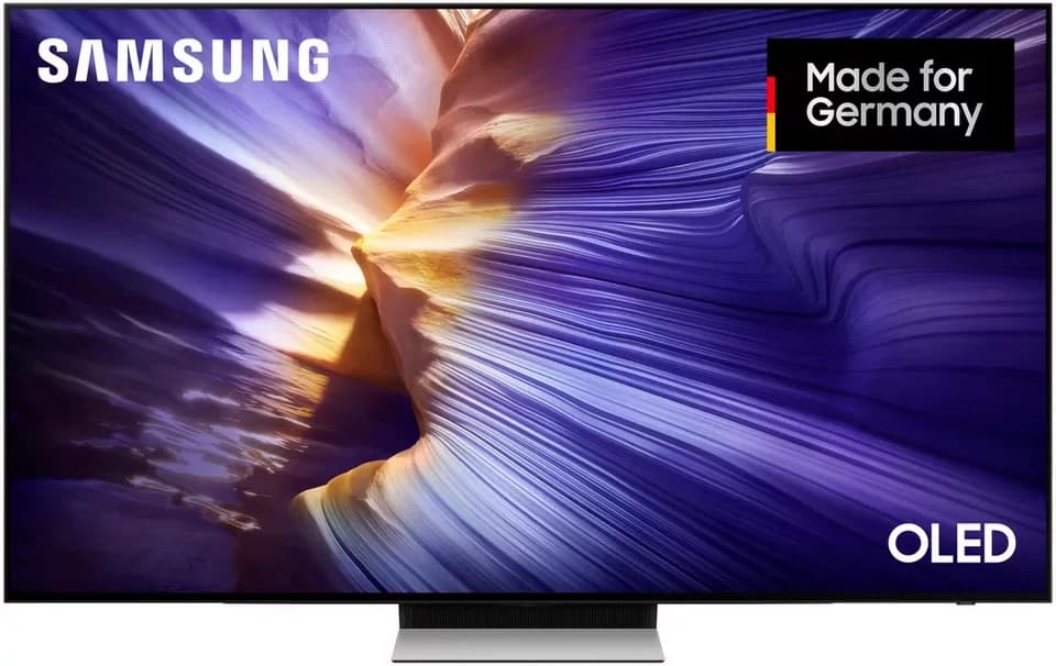 Samsung GQ55S90FAE OLED-Fernseher (138 cm/55 Zoll, 4K Ultra HD, Smart-TV, HDR+, Dolby Atmos & AI Sound, Gaming Hub, Upscaling Pro, bis zu 144Hz)
