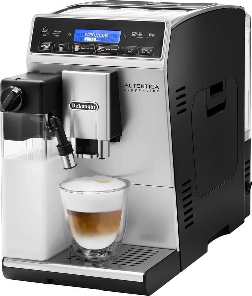 De'Longhi Kaffeevollautomat Autentica Cappuccino ETAM29.660.SB - Superkompakt - nur 19,5 cm breit, LatteCremaMilchsystem, Kegelmahlwerk 13-stufig, automatische Reinigung - Thumbnail 8
