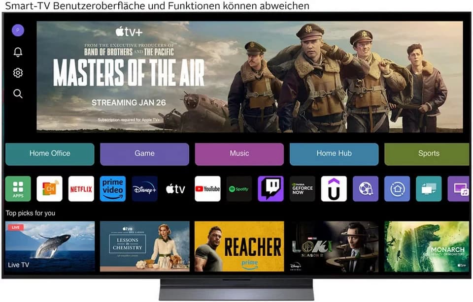 LG OLED65C5ELB OLED-Fernseher (164 cm/65 Zoll, 4K Ultra HD, Smart-TV) - Thumbnail 2
