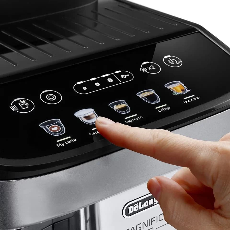 De'Longhi Kaffeevollautomat Magnifica Evo ECAM290.61.SB- 5 Rezepte, perfekter Milchschaum, LatteCrema Milchsystem, automatische Entkalkung und Reinigung - Thumbnail 5