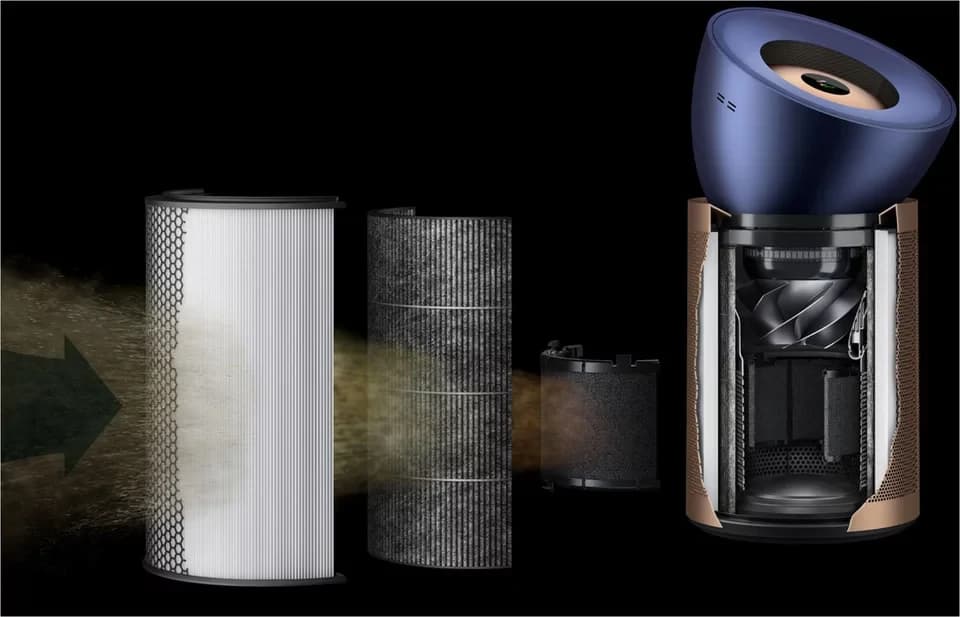DYSON Luftreiniger 2-in-1 Dyson Purifier Big+Quiet™ Formaldehyde BP04, Luftreiniger und Ventilator in einem - Thumbnail 4