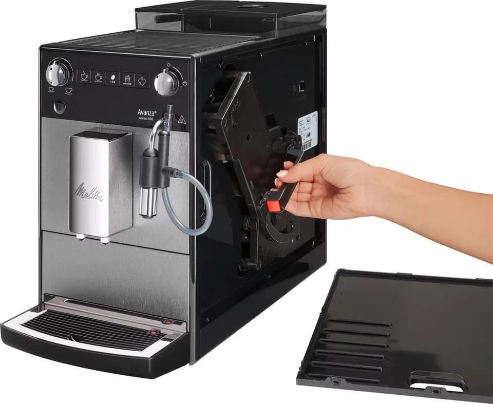 Melitta Kaffeevollautomat Avanza® F270-100 Mystic Titan, Kompakt, aber XL Wassertank & XL Bohnenbehälter, Milchschaum-System - Thumbnail 6