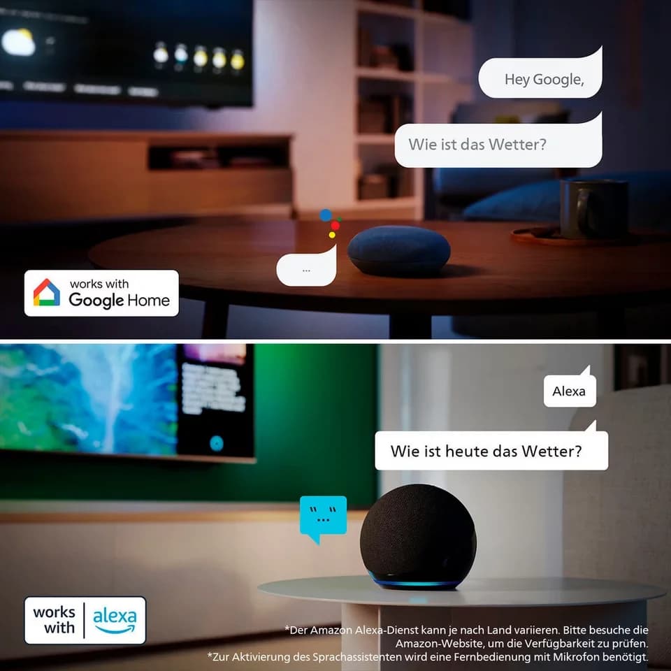 Philips 65OLED950/12 OLED-Fernseher (164 cm/65 Zoll, 4K Ultra HD, Smart-TV, Google TV, Ambilight, P5 AI, Dolby Vision & Atmos, Google TV, High-End Gaming) - Thumbnail 9