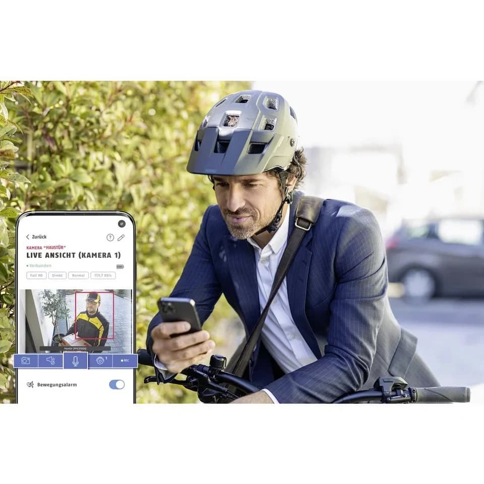 ABUS Überwachungskamera ABUS PPIC91000 LAN, WLAN IP-Überwachungskamera-Set 4-Kanal 1920 x 10 - Thumbnail 7