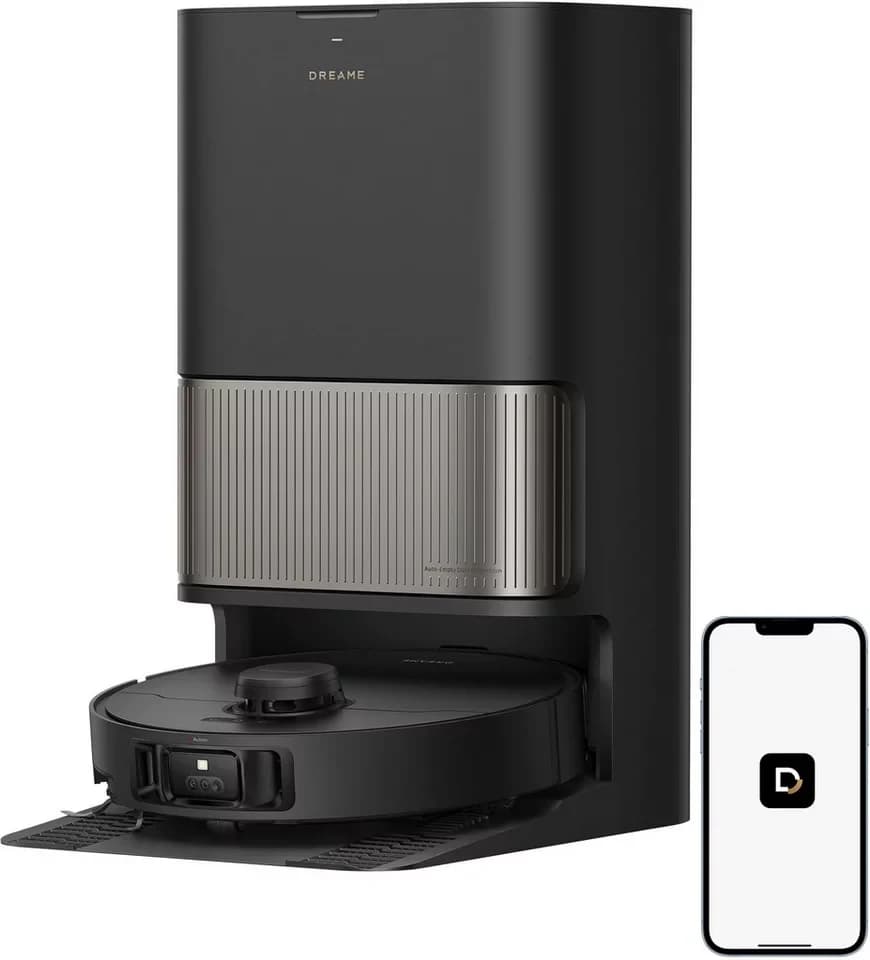 Dreame Saugroboter mit Wischfunktion L40s Pro Ultra, 600 W, 19.000Pa Saugkraft, Hindernisüberwindung (bis zu 4cm), Kamera mit KI