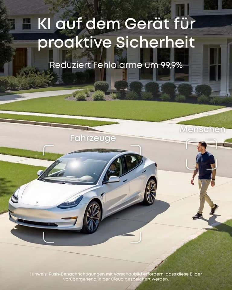 eufy Security IP-Überwachungskamera PoE NVR Security System E40, 4× 4K 8MP Kameras (1-tlg., KI-Erkennung, KI-gestützter Fernzugriff, lokale KI) - Thumbnail 4