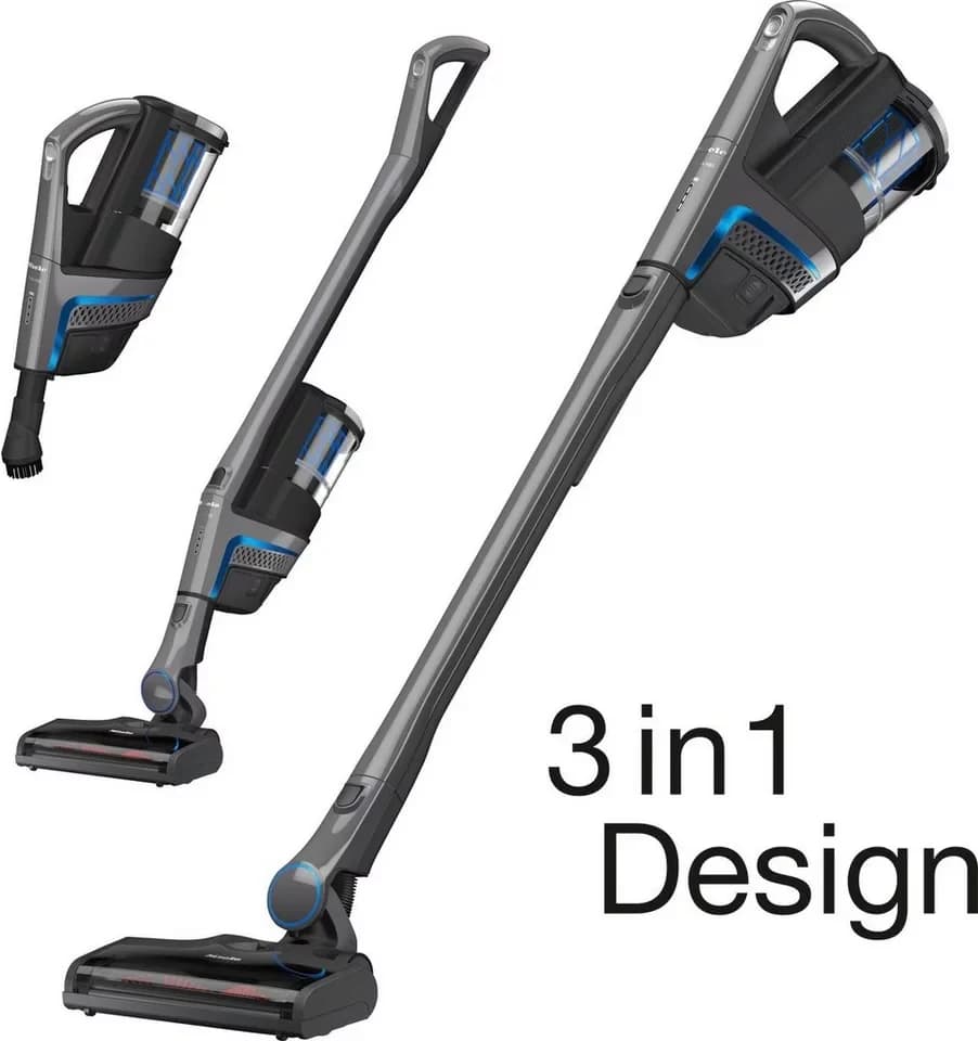 Miele Akku-Handstaubsauger Triflex HX1 FL, Graphitgrau Blau, 120 W, beutellos - Thumbnail 2