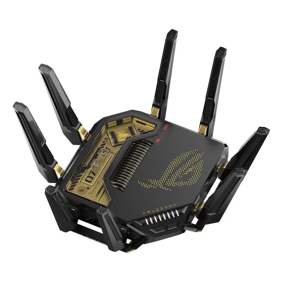 Asus WL-Router ROG 20th Edition GT-BE98 BE25000 WiFi7 WLAN-Router - Thumbnail 5