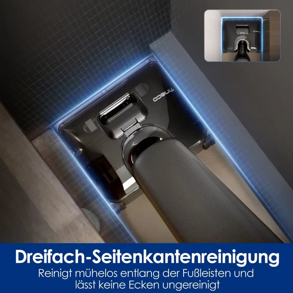 Tineco Nass-Trocken-Sauger FLOOR ONE S9 Artist Steam Pro, Dampfreiniger mit 160°C Dampfreinigung, 285 W, 22kPA Saugleistung, Selbstantrieb, 90 Minuten - Thumbnail 7