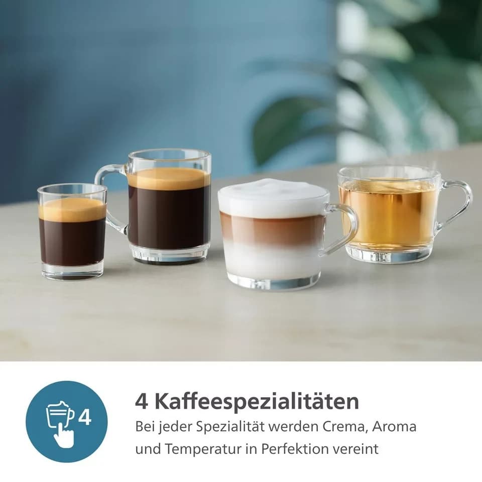 Philips Kaffeevollautomat EP2333/40 2300 Series, 4 Kaffeespezialitäten, mit LatteGo-Milchsystem - Thumbnail 8