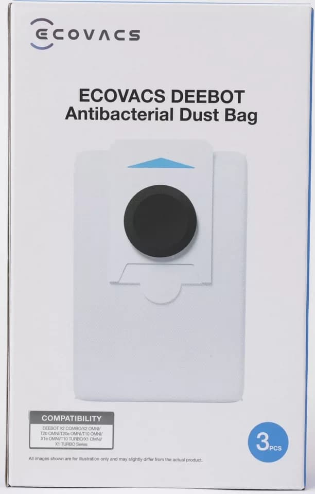 ECOVACS Staubsaugerbeutel DDB030028, passend für ECOVACS, 3 St., antibakteriell - Thumbnail 2