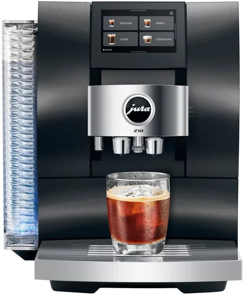 JURA Kaffeevollautomat 15609 Z10 (EB), Aluminium Black, 51 Spezialitäten, Touch, Light & Cold Brew - Thumbnail 2