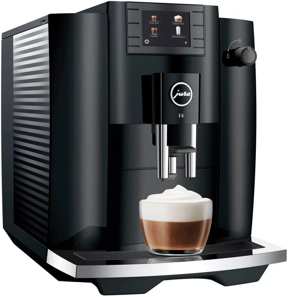 JURA Kaffeevollautomat 15802 E6 Full Black (EC) - Thumbnail 3