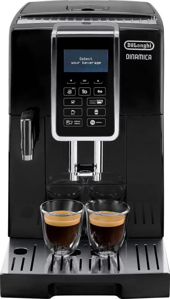 De'Longhi Kaffeevollautomat Dinamica ECAM356.57.B - 14 Kaffeegetränke mit perfektem Milchschaum, Kannen-Funktion (6 Tassen), Kegelmahlwerk (13-stufig), 5 Kaffeestärken - Thumbnail 3