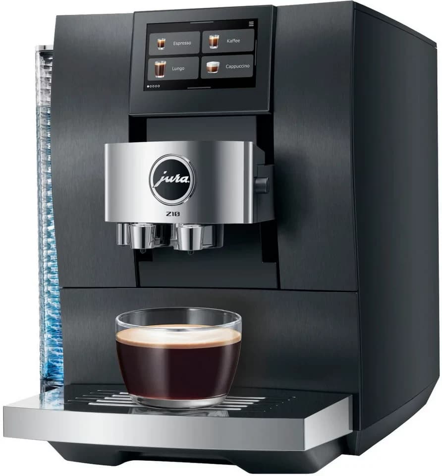 JURA Kaffeevollautomat 15609 Z10 (EB), Aluminium Black, 51 Spezialitäten, Touch, Light & Cold Brew