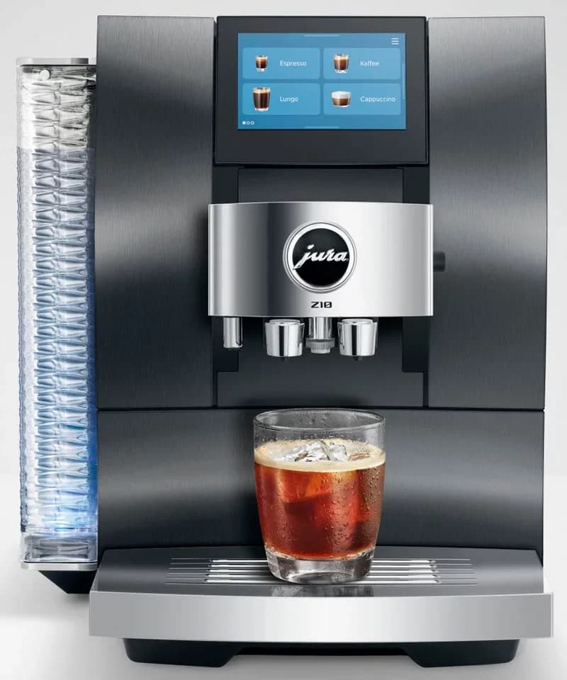 JURA Kaffeevollautomat 15609 Z10 (EB), Aluminium Black, 51 Spezialitäten, Touch, Light & Cold Brew - Thumbnail 3