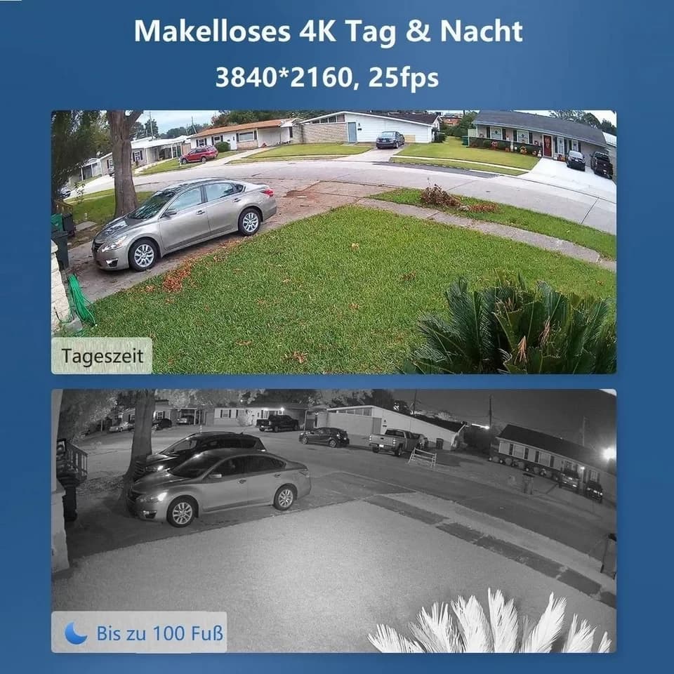 Reolink Überwachungskamera RLC-820A 4K UHD PoE (Außenbereich, 1-tlg., Personen-/Autoerkennung, 8MP, IP66 Wasserfest, Audio Aufnahme) - Thumbnail 4