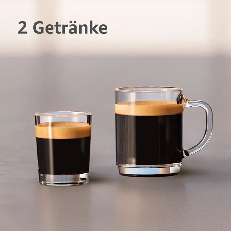 Philips Kaffeevollautomat EP2220/10 2200 Serie, 2 Kaffeespezialitäten, Panarello Milchschäumer, anpassbarer Aromastärke - Thumbnail 6