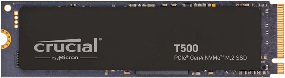 Crucial T500 1 TB interne SSD (1 TB) 7300 MB/S Lesegeschwindigkeit, 6800 MB/S Schreibgeschwindigkeit