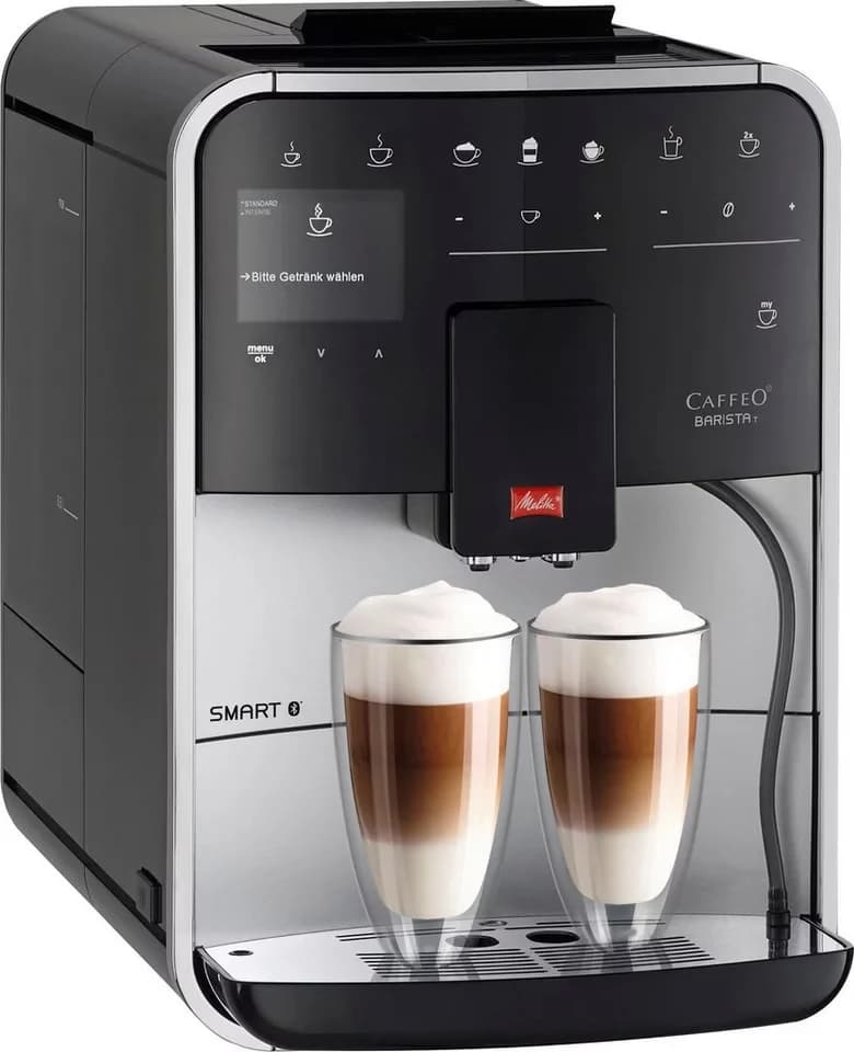 Melitta Kaffeevollautomat Barista T Smart® F831-101, 4 Benutzerprofile&18 Kaffeerezepte, nach italienischem Originalrezept - Thumbnail 2