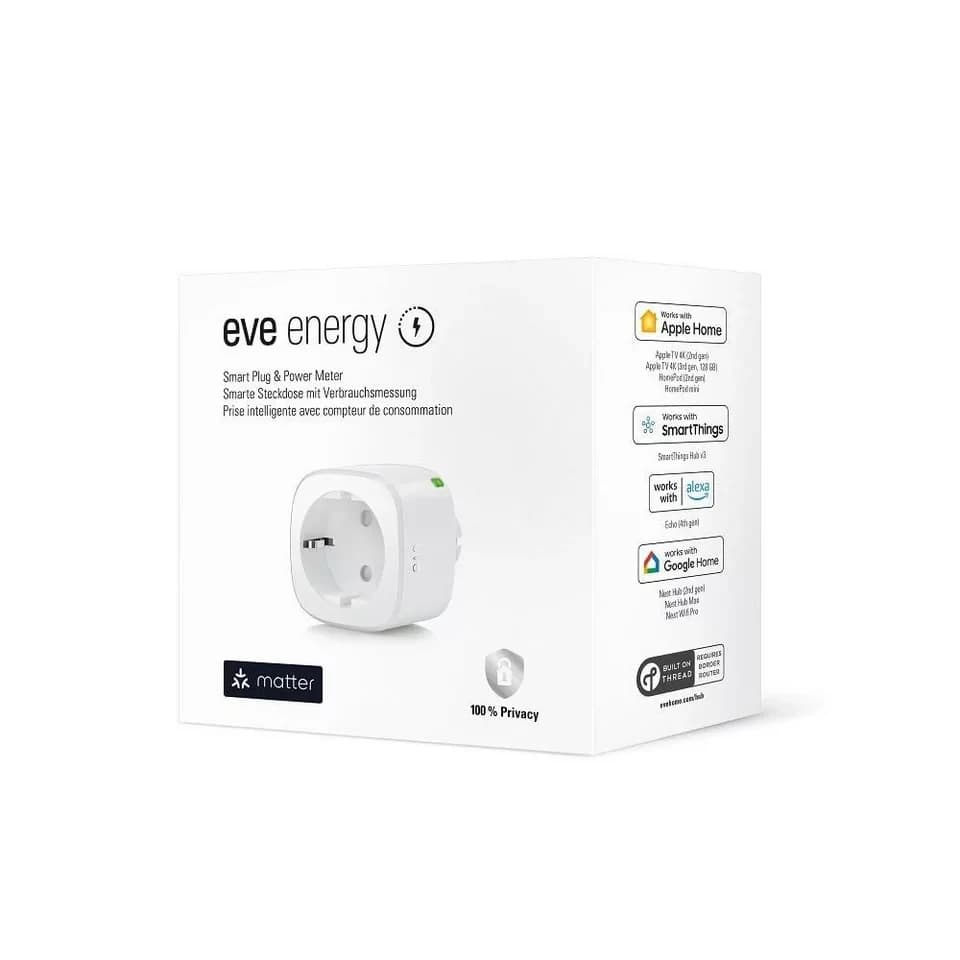 EVE Steckdose Eve Energy-Smarte Steckdose mit Verbrauchsmessung (Matter), 1-St., unterstützt Matter - Thumbnail 5