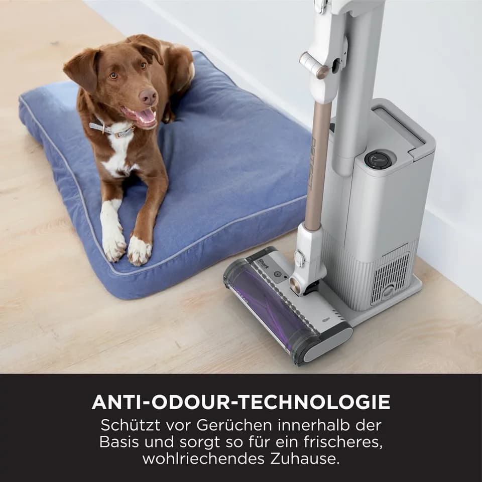 Shark Akku-Bodenstaubsauger Detect Clean & Empty IW3612EU, 240 W, beutellos - Thumbnail 5