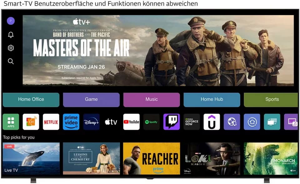 LG OLED83B59LA OLED-Fernseher (210 cm/83 Zoll, 4K Ultra HD, Smart-TV) - Thumbnail 2