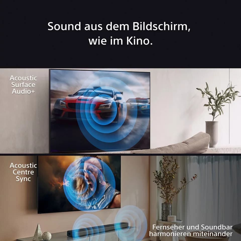 Sony K-77XR80 OLED-Fernseher (195 cm/77 Zoll, 4K Ultra HD, Smart-TV, Google TV, BRAVIA 8, 4K HDR, Dolby Vision, Gaming Funktionen für PlayStation 5) - Thumbnail 9