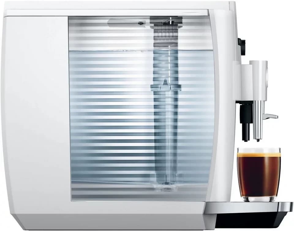 JURA Kaffeevollautomat 15433 E4 Piano White (EA) - Thumbnail 9