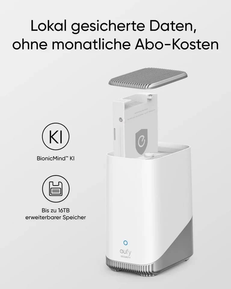eufy Security Überwachungskamera S3 Pro Kamera-Set, 4K Kabellose Solar-Überwachungskamera Außen (Außenbereich, 1-tlg., 4K-Auflösung, verbesserte Farb-Nachtsicht, SolarPlus 2.0) - Thumbnail 7